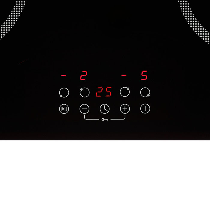 KRONA ACCORDO 60 BL электрическая варочная поверхность (независимая)