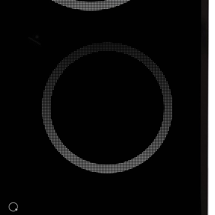 KRONA ACCORDO 60 BL электрическая варочная поверхность (независимая)